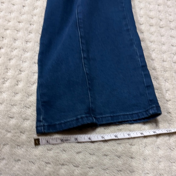 Belle Poque Elegant High Rise Navy Jeans, Size Small - Picture 9 of 9